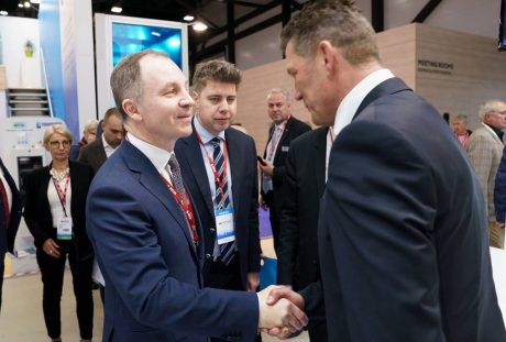 Eyk-Uwe Pap im Gespräch mit Jury Tsvetkov, Stellv. Verkehrsminister der Russischen Föderation